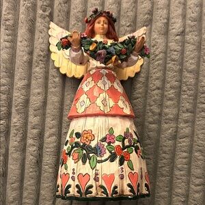 Jim Shore Angel Figurine 2002 Heartwood Creek Angel of Gratefulness